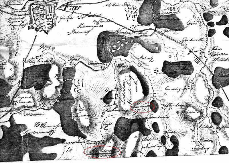 Altalbenreuth Taubrath 1780